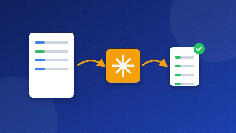 Illustration of a server squeezing a large file into a small one on its way to a browser, which keeps copies on a shelf.